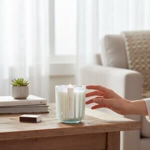 Anthropologie East West St. Bart’s Mist‎ Candle Tropical Beachy Scent 10.5 oz